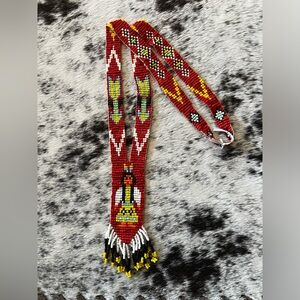 Indian beaded necklace.